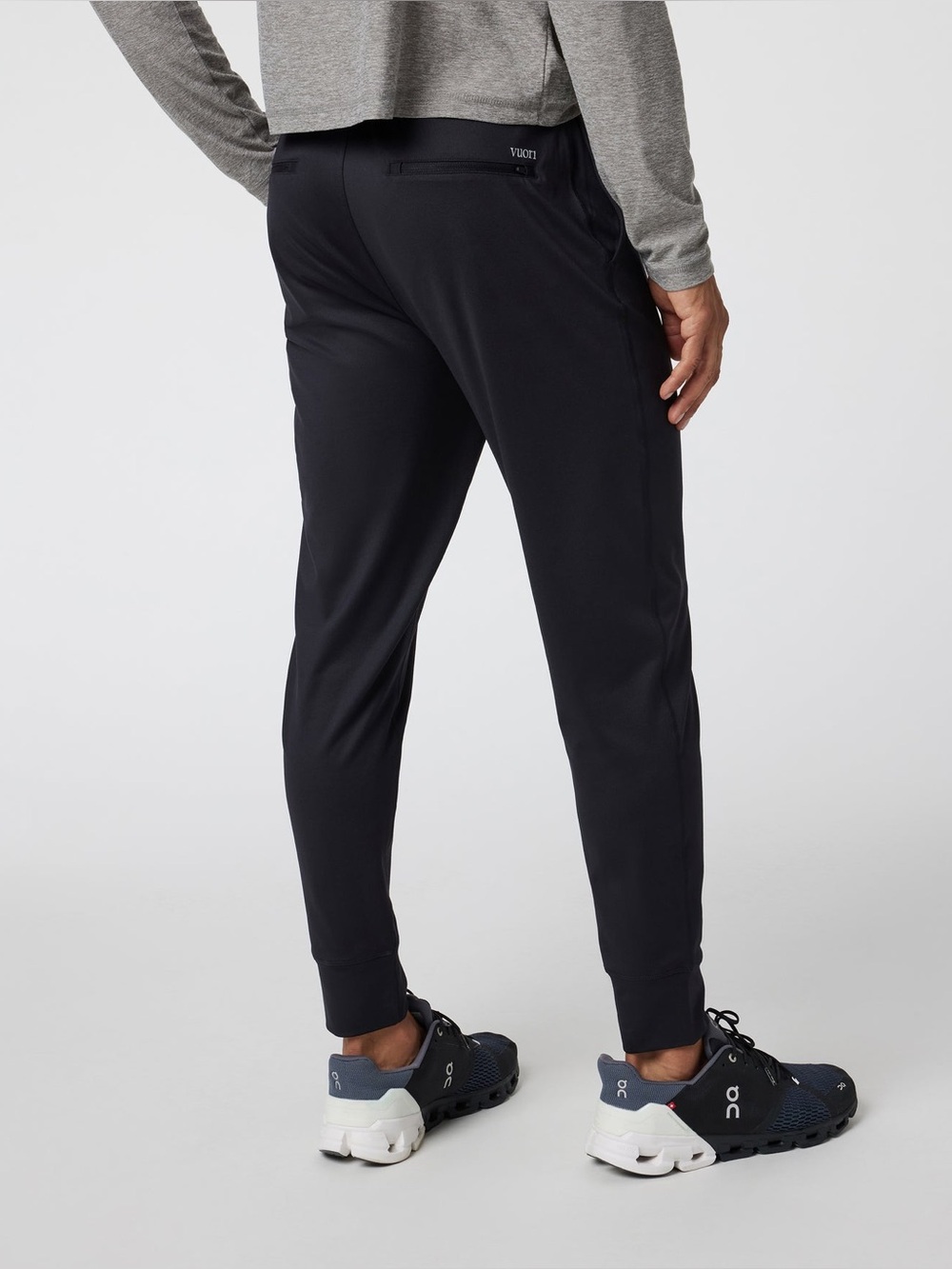 Men's black Vuori Sunday Performance Joggers size large - Picture 2 of 6